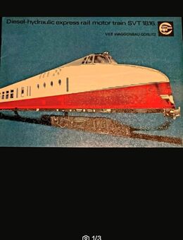 Deutsche Reichsbahn SVT Prospekt - Görlitz