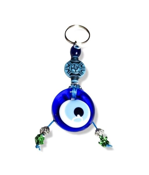 Türkisch Blau Evil Eye Schlüsselanhänger Auto Schlüsselanhänger