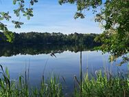 Idyllisches Wassergrundstück mit eigener Badestelle am Tiefen See - Heidesee