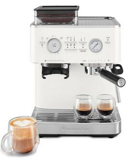 KitchenAid Espressomaschine 5KES6551EPL, Siebträger mit Mühle