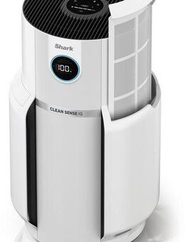 Shark Luftreiniger HP300EU NeverChange MAX - bis zu 5 Jahre kein Filteraustausch, für 130 m² Räume, für kraftvolle Reinigung, ideal für Allergiker, Familien & Haustiere