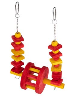 TIAKI Vogelschaukel Riesenrad - Größe S: L 20 x B 15 x H 6,3 cm