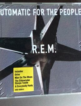 R.E.M.   CD   AUTOMATIC FOR THE POEPLE - Gladbeck
