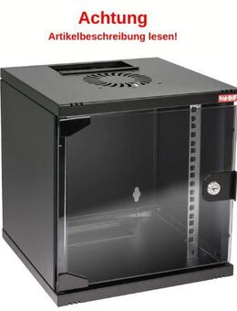 HMF Netzwerkschrank Serverschrank 10 Zoll 6 HE schwarz #2019 - Birkenfeld (Baden-Württemberg)