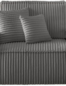 andas Loveseat FINNLEY, XXL-Sessel, Lesesessel, trendige Stoffe, inkl. Zierkissen (1-St), verfügbar in den Stoffqualitäten Bouclé, Struktur fein und Mega Cord