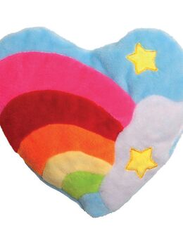 Aumüller Katzenspielzeug Regenbogenherz - Sparpaket: 3 Stück