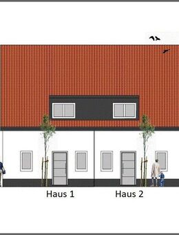Klimafreundliches Wohngebäude der "Effizienzhaus-Stufe 40" - Werl