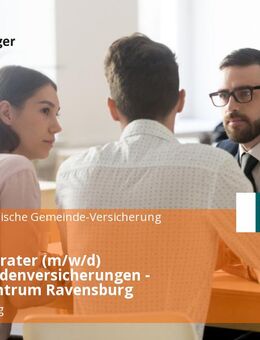 Kundenberater (m/w/d) Privatkundenversicherungen - Servicezentrum Ravensburg - Ravensburg