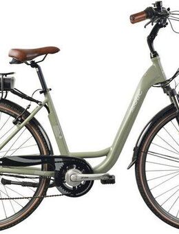 LLobe E-Bike Cityrad City E-Bike 28" County grün, Shimano Altus Schaltwerk, Kettenschaltung, Heckmotor, 468 Wh