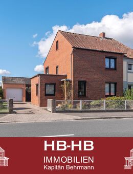 Viel Platz zum Leben: Doppelhaushälfte mit Garage & großem Garten - Bremen