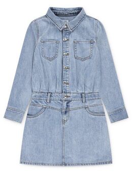 Levi's® Kids Jeanskleid LVG LS WESTERN DRESS mit Druckknöpfen, for Girls