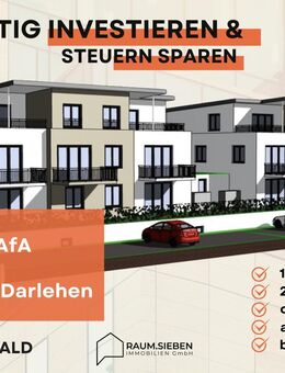 W2.6 * KfW40 + QNG = degressive AfA + Sonder-AfA + KFW-Förderdarlehen = positiver Cashflow - Schutterwald