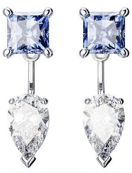 Swarovski Paar Ohrstecker MESMERA, mit Swarovsi® Zirkonia (synth) - Einhänger abnehmbar