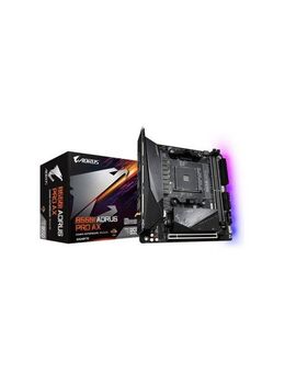 Gigabyte B550I AORUS PRO AX Mainboard – AMD Ryzen 5000 CPUs, 8 Phasen VRM, bis Mainboard