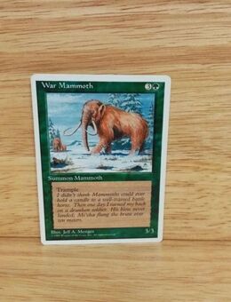 Magic The Gathering-Sammelkarte-War Mammoth - Nörvenich