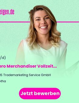 Ferrero Merchandiser (m/w/d) Vollzeit LEH im Außendienst Erfurt / Gotha - Gotha
