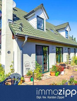 Modernes EFH in Am Mellensee: 803 m² Grst, 148m² Wfl, 4Zi, blickdichter Garten, Terrasse, Kamin - Am Mellensee