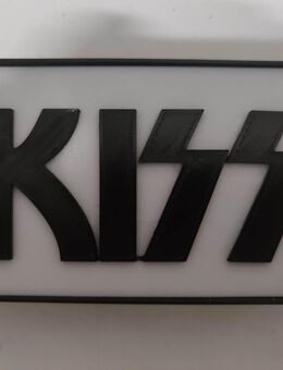 Logo Lampe Kiss Bandlogo 3D-Druck - Gütersloh