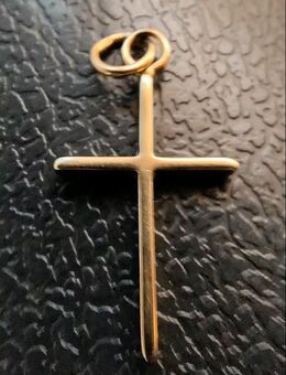Anhänger: Schlichtes Goldkreuz 333 Gold / VB 58,90 € - Berlin