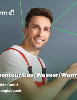 Netzmonteur:in Gas/Wasser/Wärme (m/w/d) - Grevenbroich