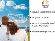 Traumgrundstück mit Baugenehmigung für 3 große Wohneinheiten - München
