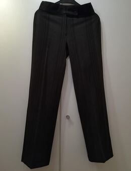Cecilia Damen Business Hose Gr. 40 schwarz mit Nadelstreifen - Hamburg