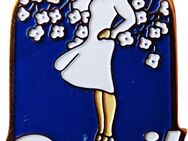 Persil Waschmittel - Frau & Blüten - Pin 25 x 20 mm - Doberschütz