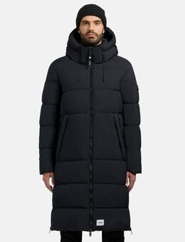 khujo Steppmantel Rigo Matt-YM Warmer Herren Puffermantel mit Rucksack-Trägern