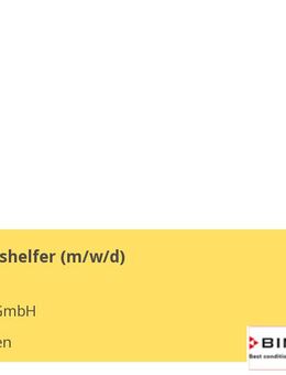 Produktionshelfer (m/w/d) - Tuttlingen