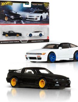 Hot Wheels Spielzeug-Auto Nissan Sileighty, (Set, 2-tlg)