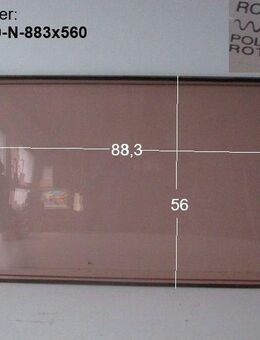 Original Wohnwagenfenster ca 88,3 x 56 Roxite 80 D401 (ca BJ 1990-2000) - neue Lagerware mit Kleber-Resten - Sonderpreis - Festeinbaufenster - Schotten Zentrum