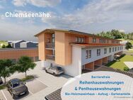 Familienfreundliche Neubau-Reihenhauswohnung Eckwohnung (EG+OG) mit Garten - Seeon-Seebruck