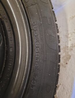 Winterreifen auf neuen Stahlfelgen für Mitsubishi Space Star - Fulda Christal Montero 3 - 165/65 R 14 - Bienenbüttel