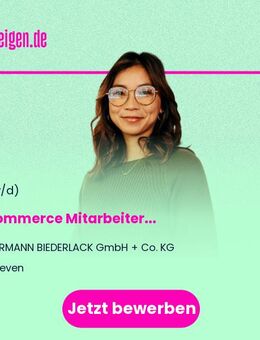 E-Commerce Mitarbeiter (m/w/d) - Greven (Nordrhein-Westfalen)