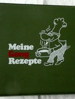 Gong- Rezepte Sammelmappe aus den 90er Jahren - nostalgisch - Niederfischbach