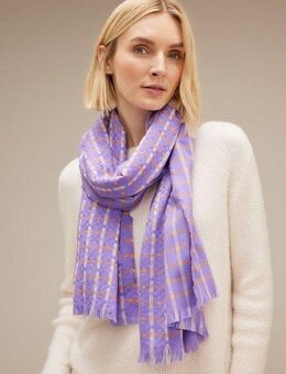 STREET ONE Schal, mit Fransen am Saum