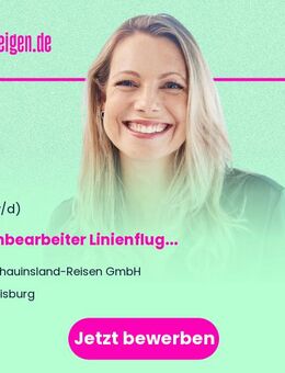 Sachbearbeiter Linienflug (m/w/d) - Duisburg