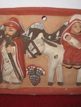 Flucht aus Ägypten - Bild aus Ton - Merkelbach