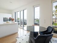 4-Zimmer Penthouse mit großer Dachterrasse, Kamin, 2 Bädern und Einbauküche in Düsseldorf Flehe! - Düsseldorf