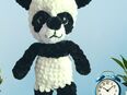 Süßer Amigurumi Panda , handgefertigt in 24214