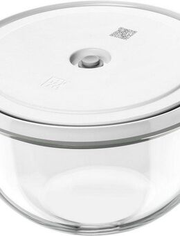 Zwilling Aufbewahrungsschüssel Fresh & Save BOWLS, Glas, (2-tlg., Schüssel inkl. Deckel), Vakuumschüssel L / 24 cm, Glas