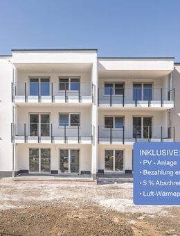 Rollstuhlfahrer-geeignete 3-Zi-EG-Wohnung mit Terrasse inkl. PV-Anlage u. Wärmepumpe in Bendorf - W1 - Bendorf (Rheinland-Pfalz)