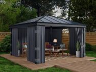 Palram - Canopia Pavillonseitenteil Vorhang-Set Dallas Garden Gazebo, 435x212 cm, langlebig & robust