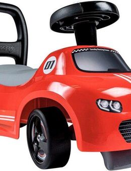 Smoby Rutscherauto Rutschauto Rot, auch als Lauflernhilfe nutzbar, Made in Europe