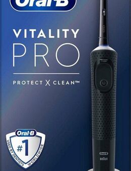 Oral-B Elektrische Zahnbürste Vitality Pro, Aufsteckbürsten: 1 St., 3 Putzmodi