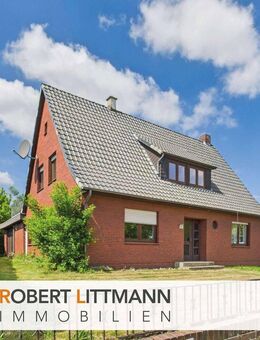Großzügiges freistehendes Ein/Zweifamilienhaus mit vielseitigem Anbau und weitläufigem Grünstück - Syke