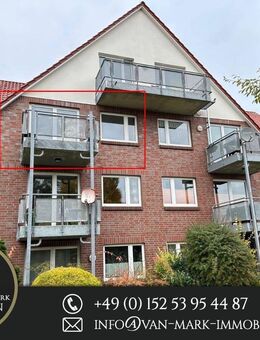 Sonnige, barrierefreie Eigentumswohnung mit Balkon & Parkblick - zentral in Zetel - Zetel