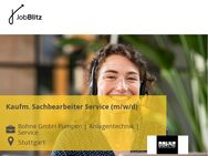 Kaufm. Sachbearbeiter Service (m/w/d) - Stuttgart