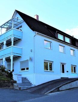 Renovierte 3 Zimmerwohnung mit Balkon und malerischem Fernblick ins Grüne - Frammersbach
