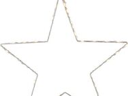 AM Design LED Stern, LED fest integriert, Weihnachtsstern aus Draht, mit Öse zum Aufhängen,Weihnachtsdeko aussen